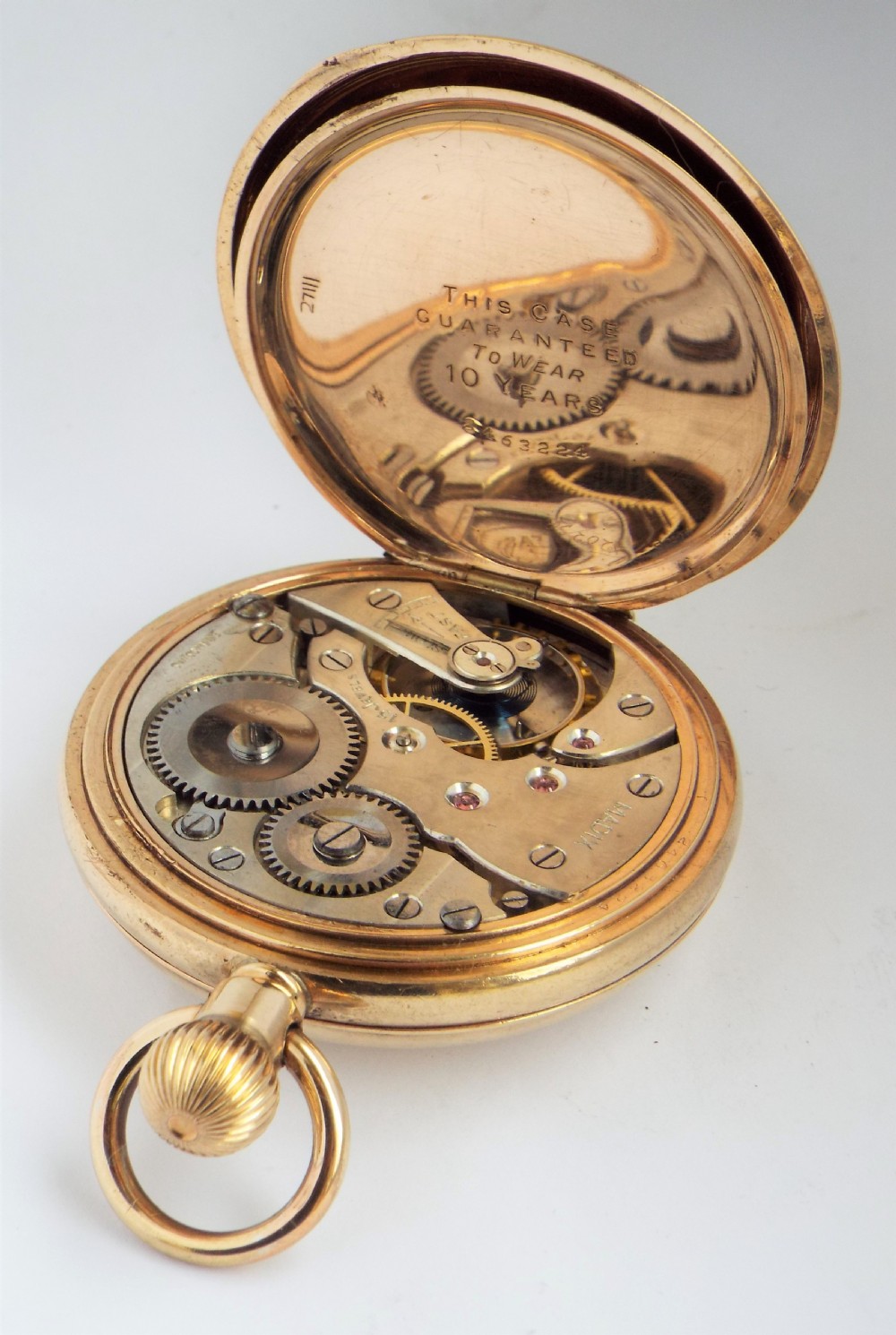 A 1920s Madix half hunter pocket watch. View V