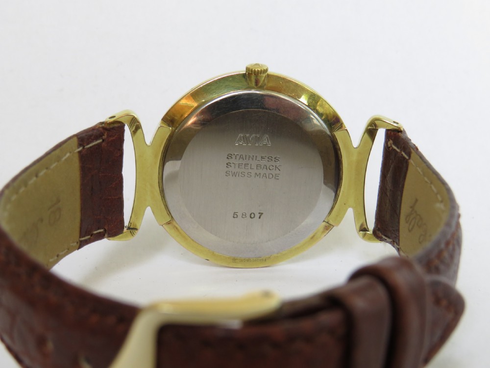 Gents 1960s Avia wrist watch View V