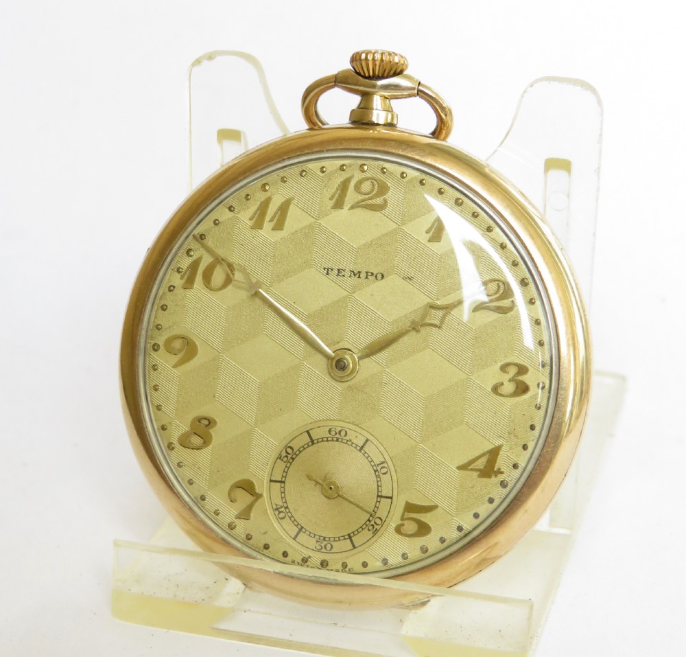 1930s Tempo pocket watch
