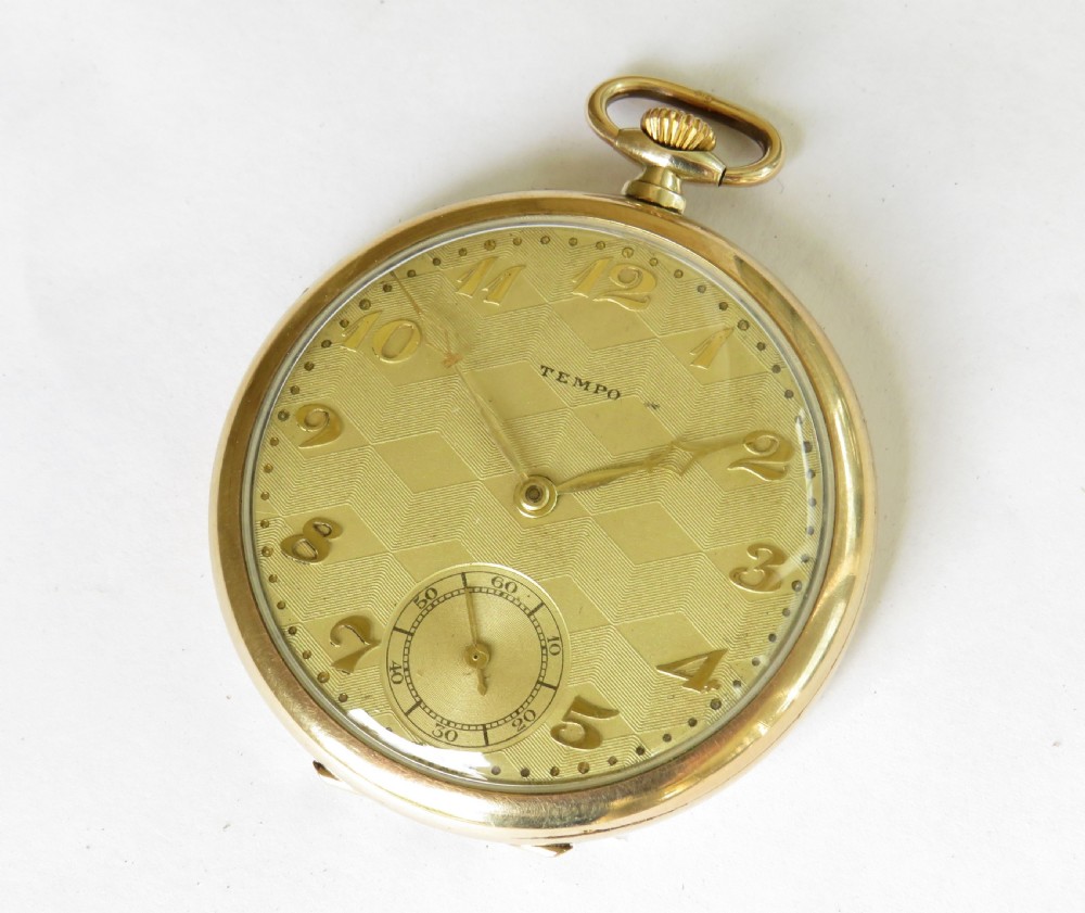 1930s Tempo pocket watch View II
