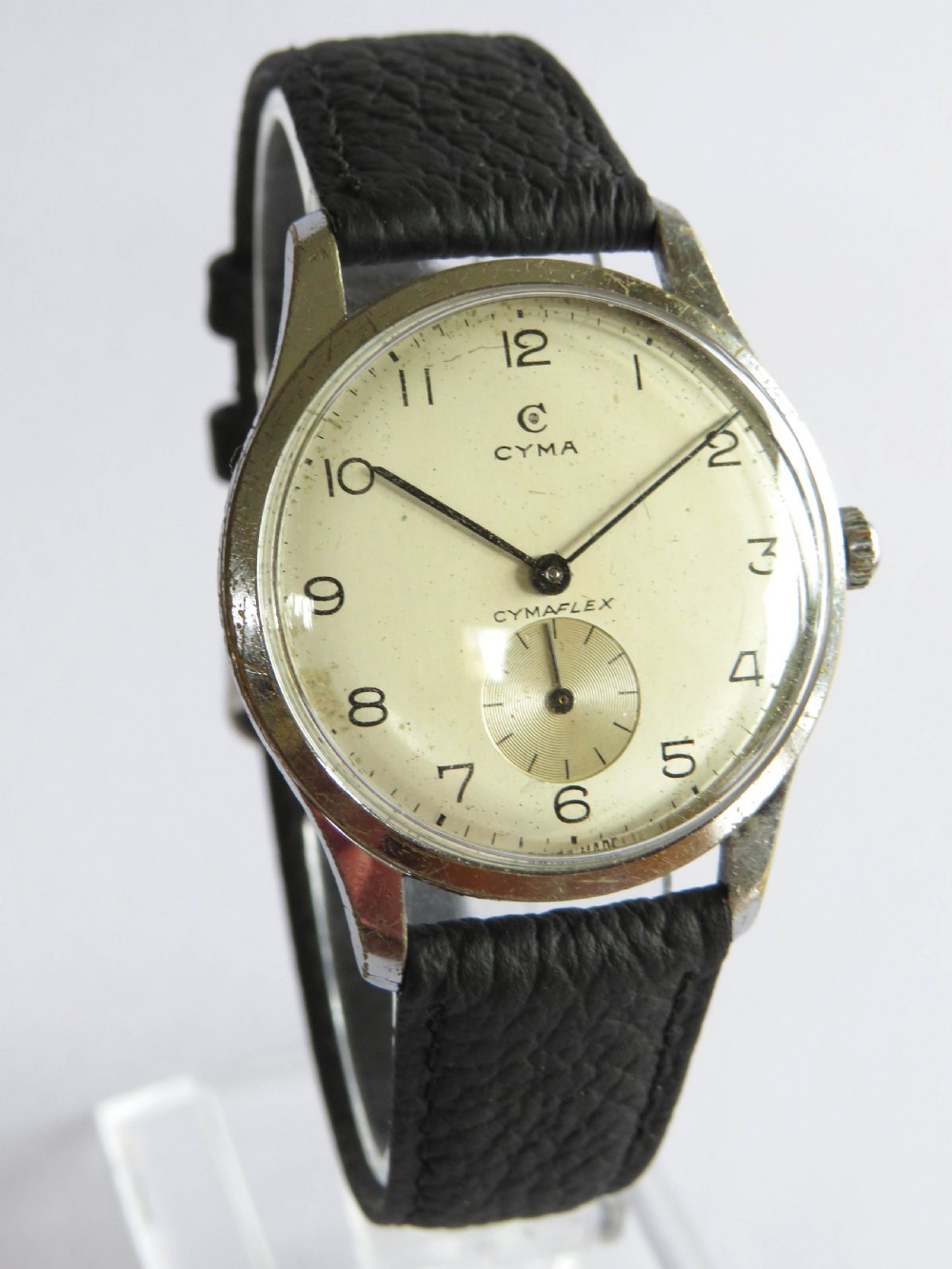 Gents 1940s Cyma wrist watch View II