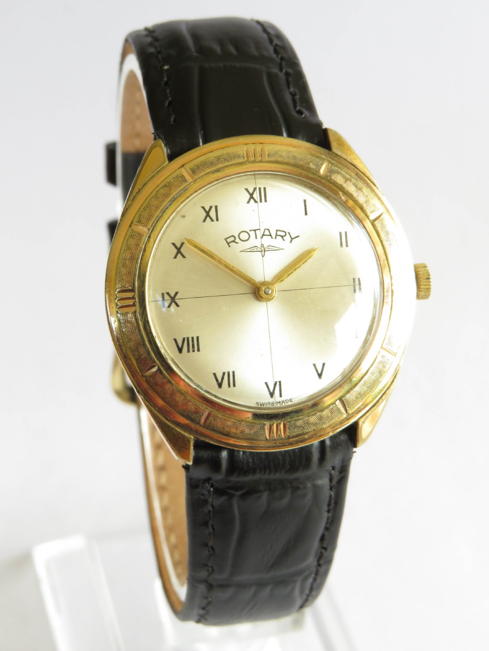 Gents unusual 1960s Rotary wrist watch View II