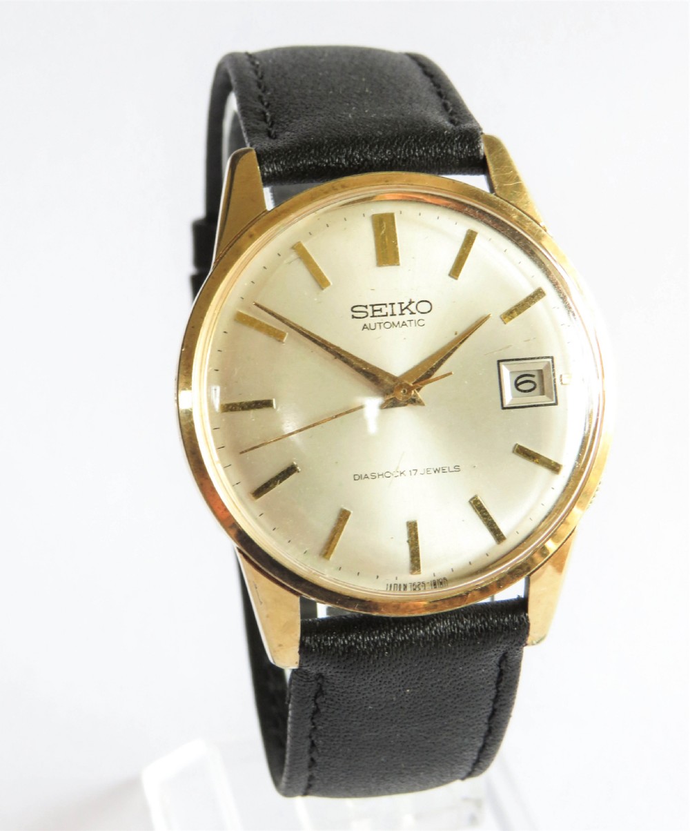 Gents large Seiko wrist watch, 1965 View II