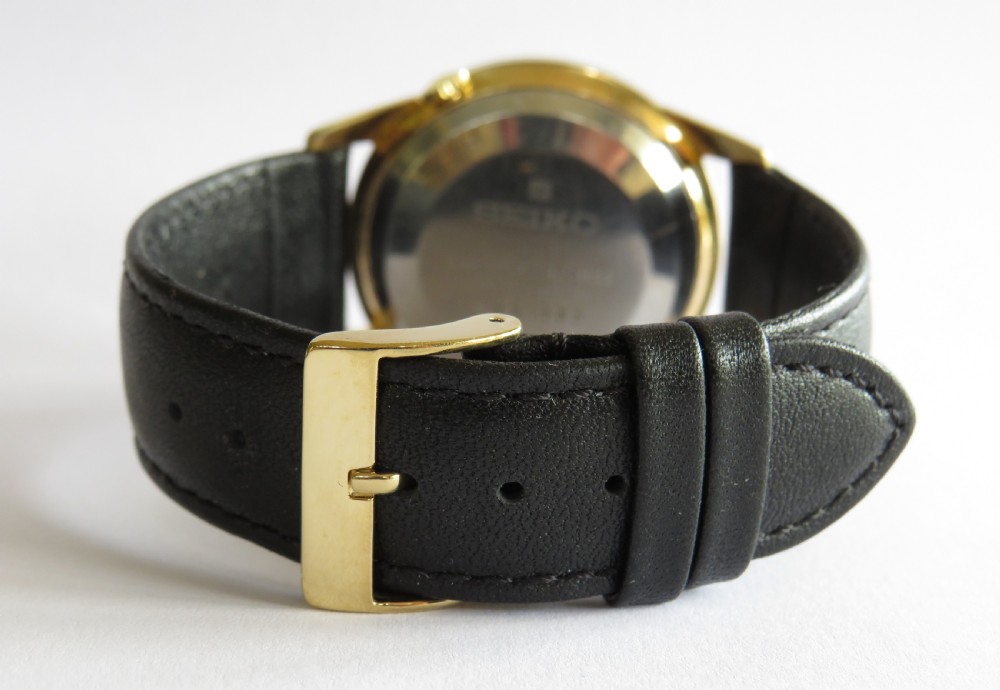 Gents large Seiko wrist watch, 1965 View V