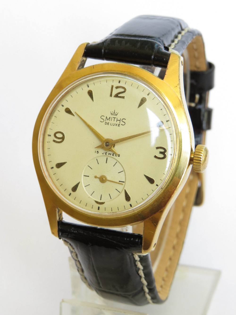 Gents Smiths De Luxe wrist watch, c1960