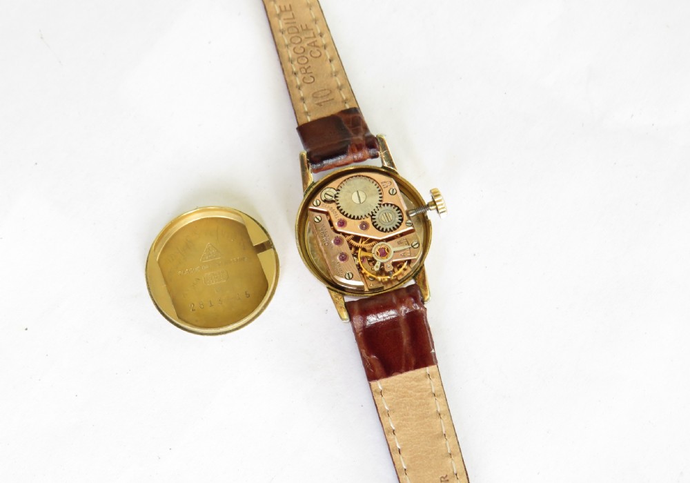 Ladies Omega wrist watch, 1956 View III