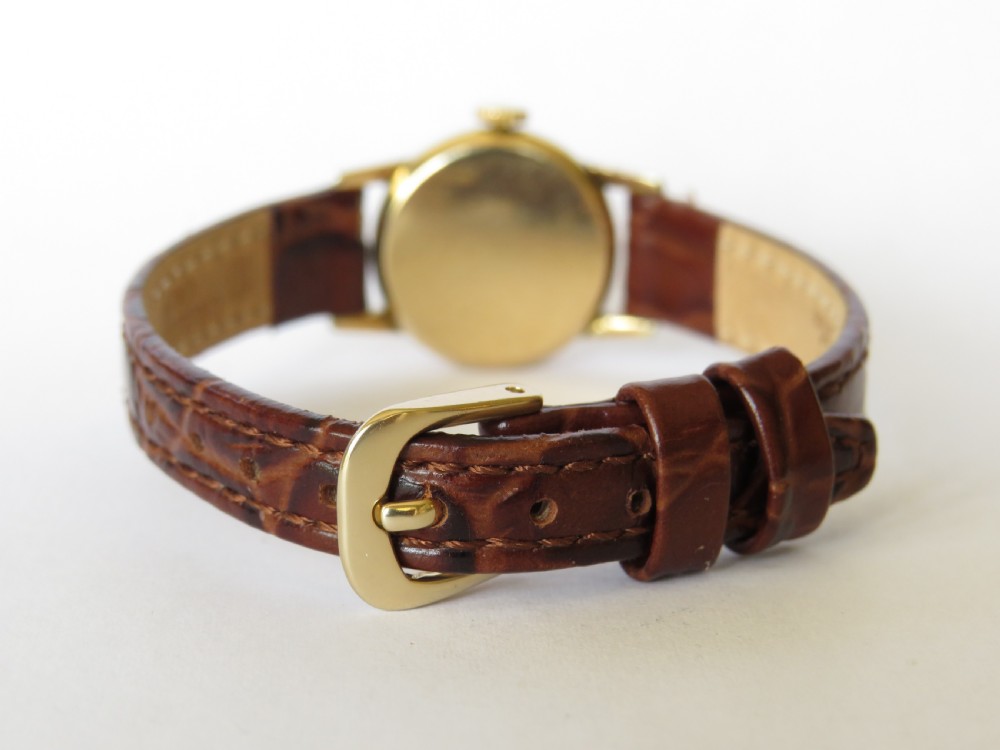 Ladies Omega wrist watch, 1956 View V