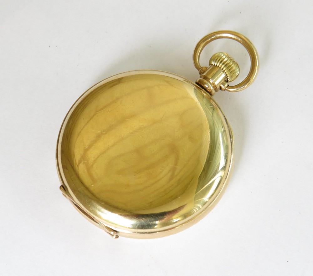 Chronometer grade Super Prestex hunter pocket watch View IV