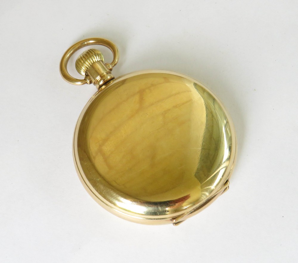 Chronometer grade Super Prestex hunter pocket watch View V