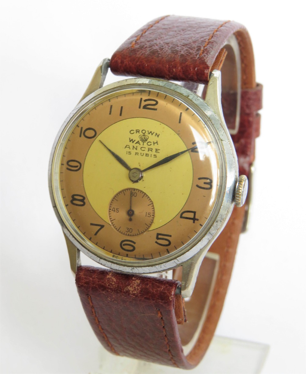 Gents 1940s ‘Crown Watch’ wristwatch