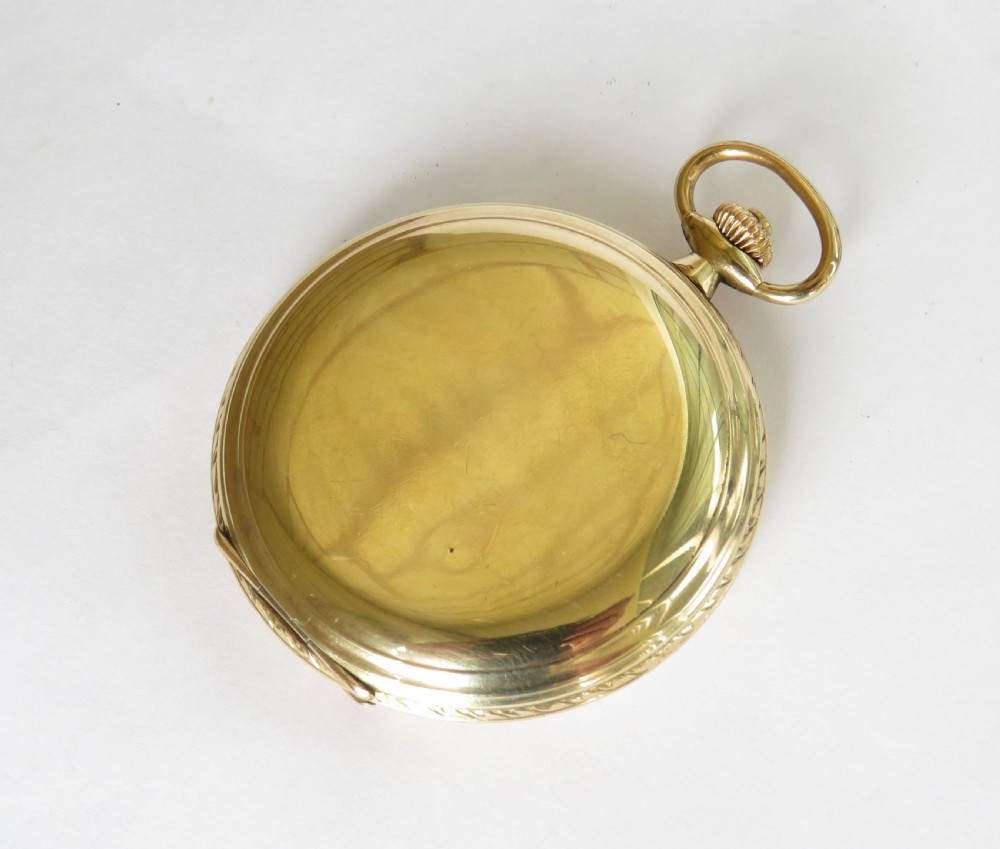 1930s full hunter pocket watch View V