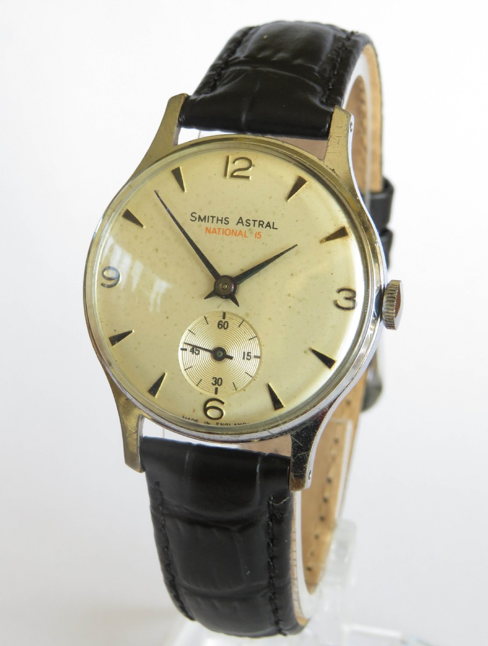 Gents 1960s Smiths Astral National 15 wrist watch