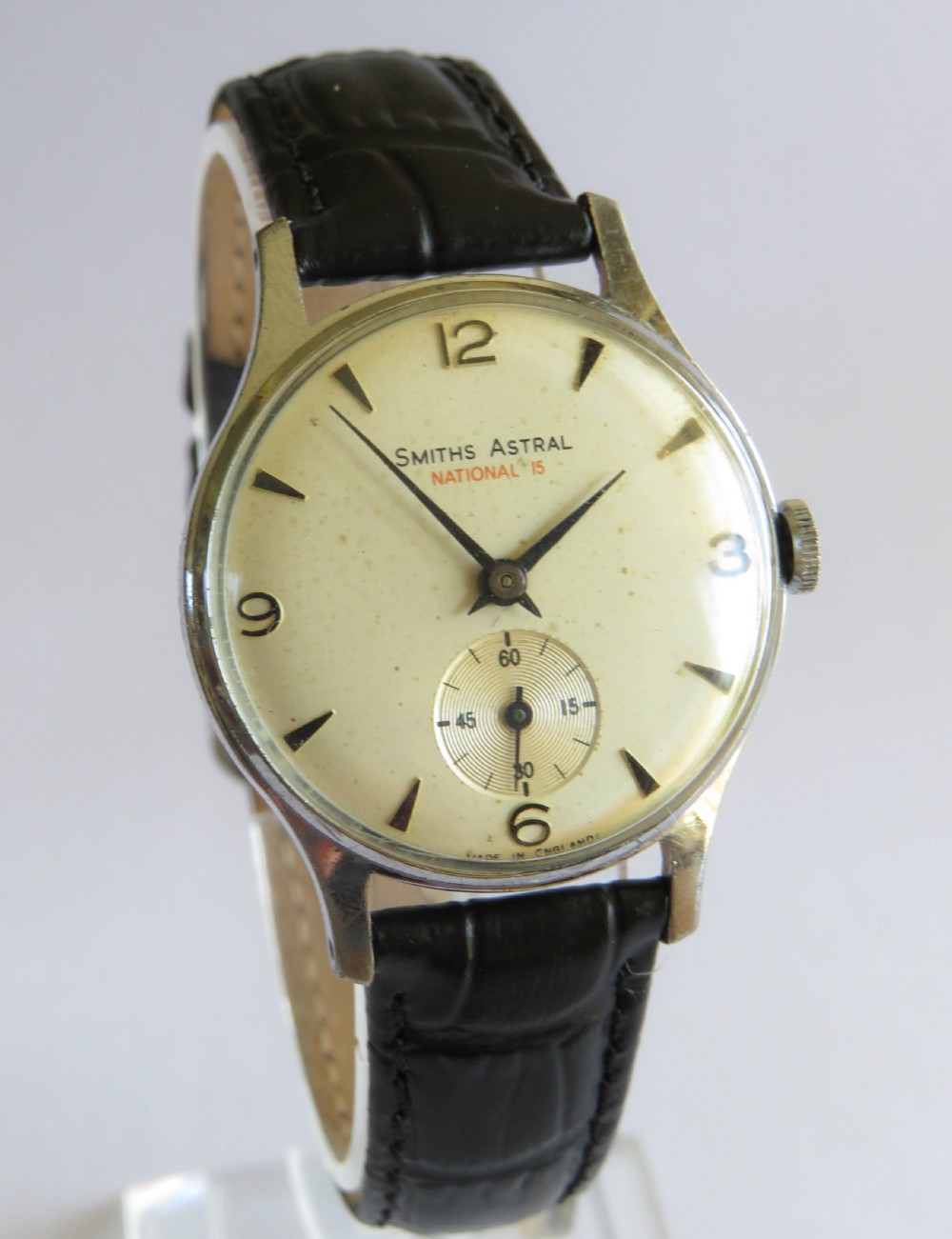 Gents 1960s Smiths Astral National 15 wrist watch View II