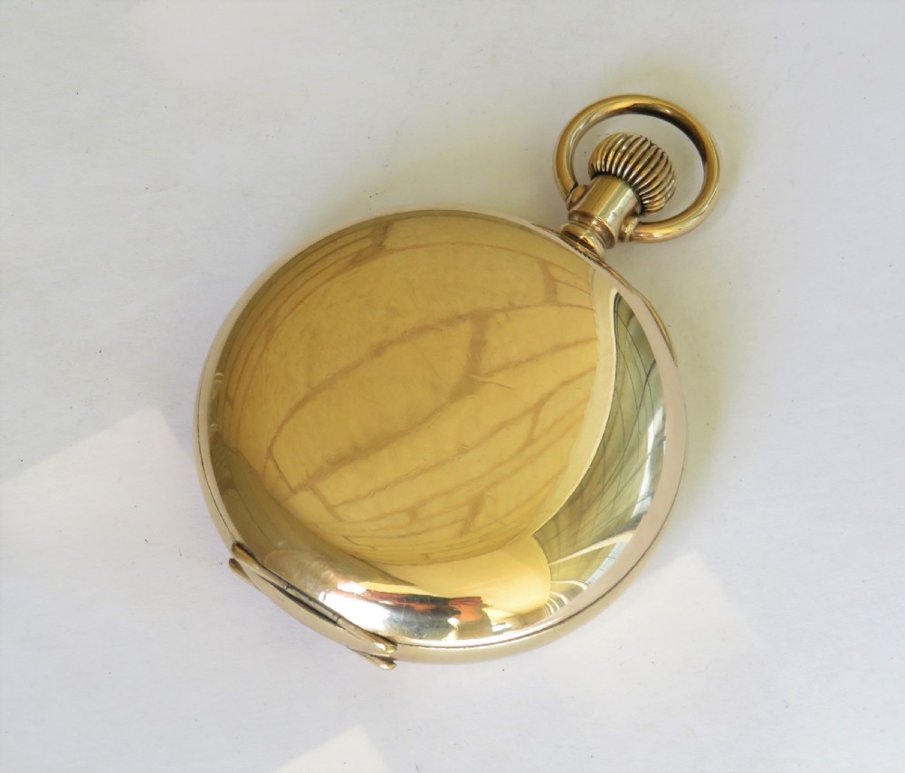 1921 Elgin full hunter pocket watch View IV