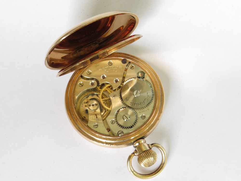 1920s Lagaros pocket watch by Record View III