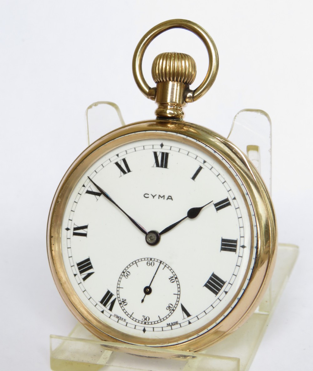 1930s Cyma pocket watch