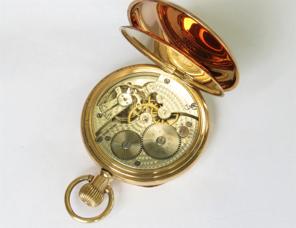1930s Cyma pocket watch View IV