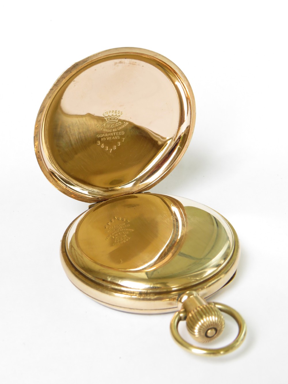 1930s Cyma pocket watch View V