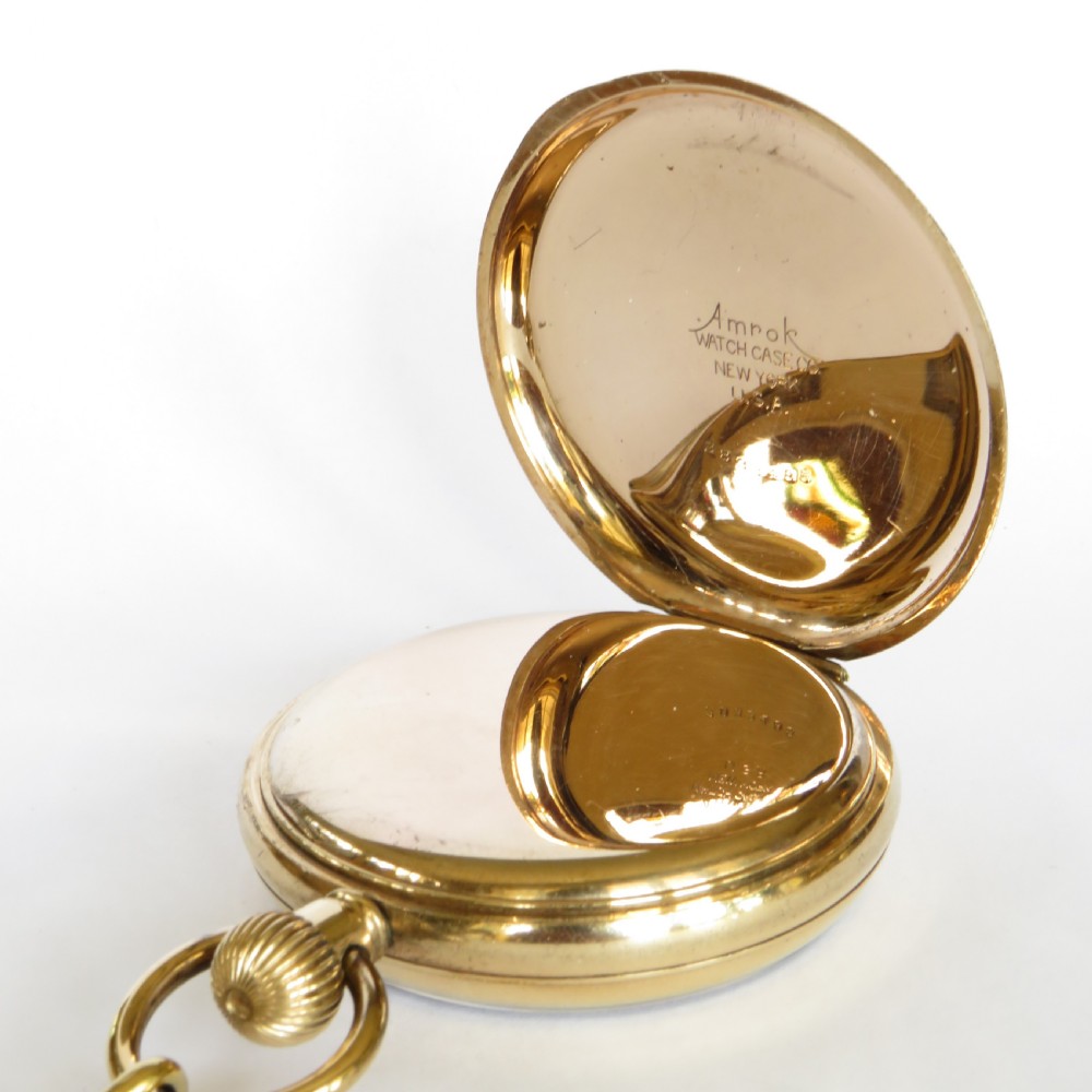 1920s Swiss pocket watch and chain View III