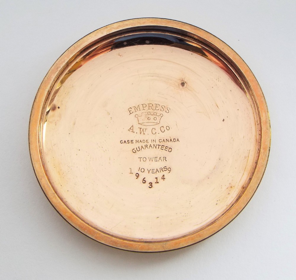 Antique 1902 Waltham pocket watch. View IV