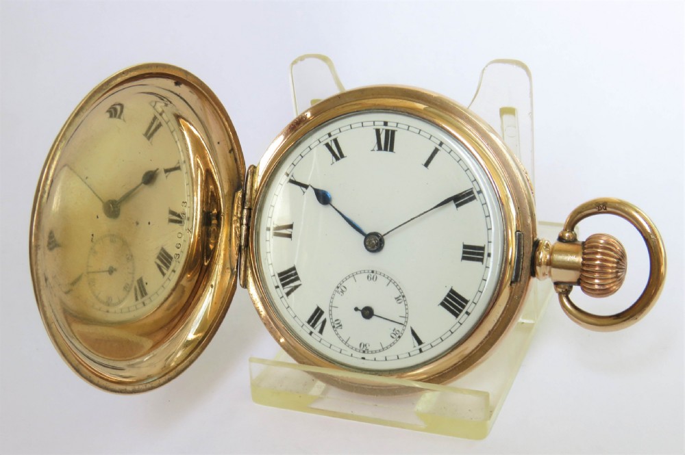 Antique Langendorf full hunter pocket watch