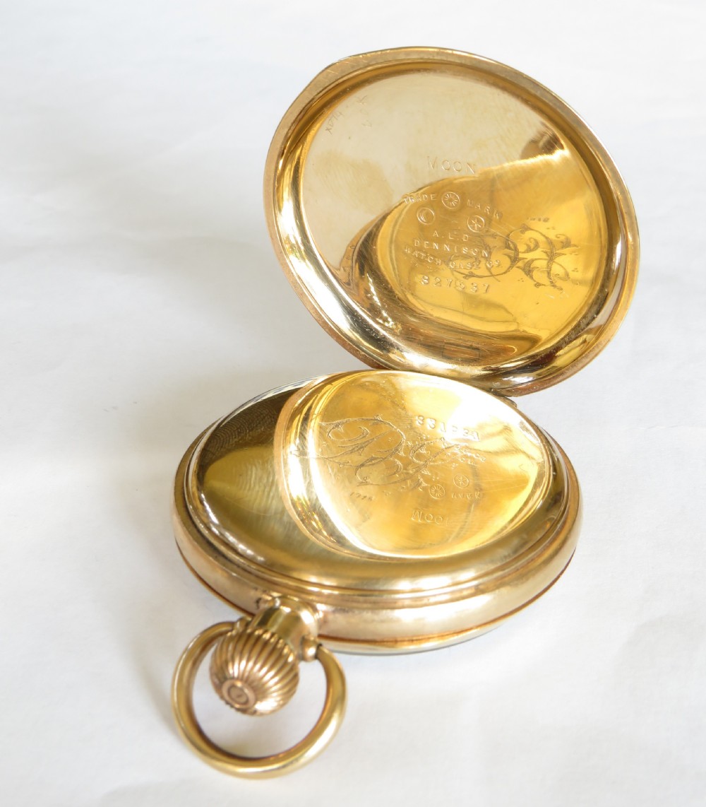 Antique Waltham pocket watch, 1918 View IV