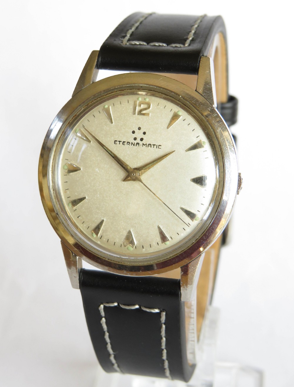 Gents Eterna-Matic wrist watch, 1957