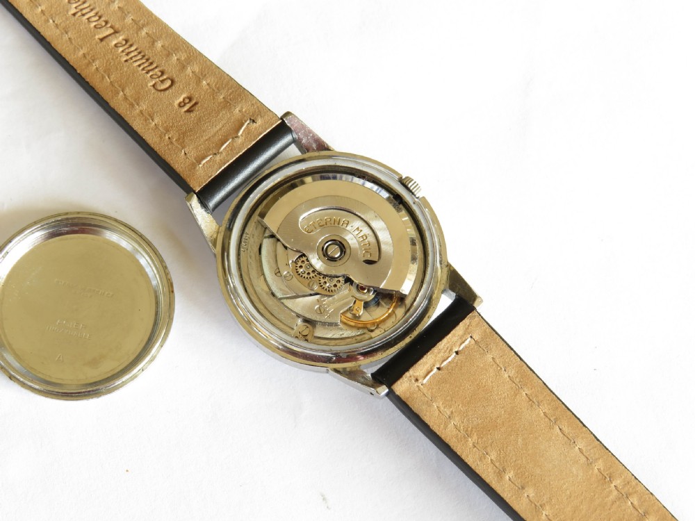 Gents Eterna-Matic wrist watch, 1957 View IV