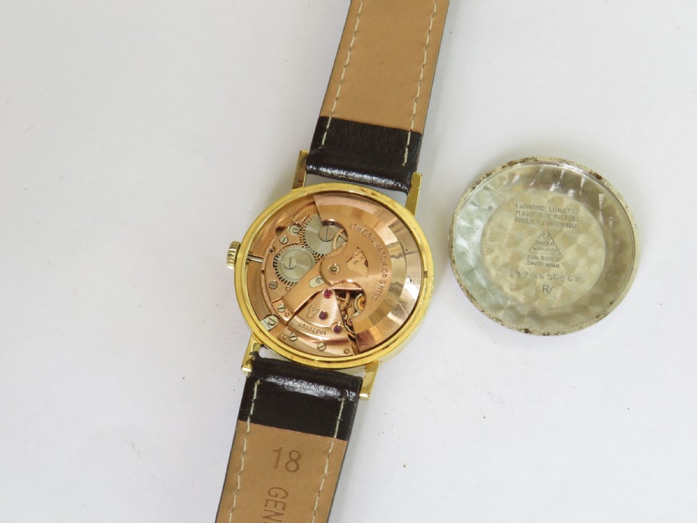 Gents Omega automatic wrist watch, 1962 View V