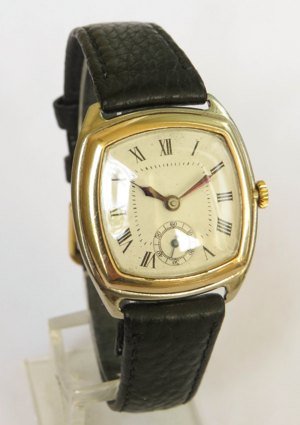 9ct yellow gold and white gold mid-size watch View II