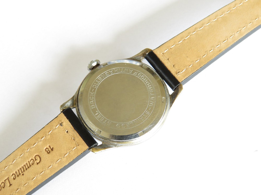 Gents large Tissot wrist watch, 1943 View V