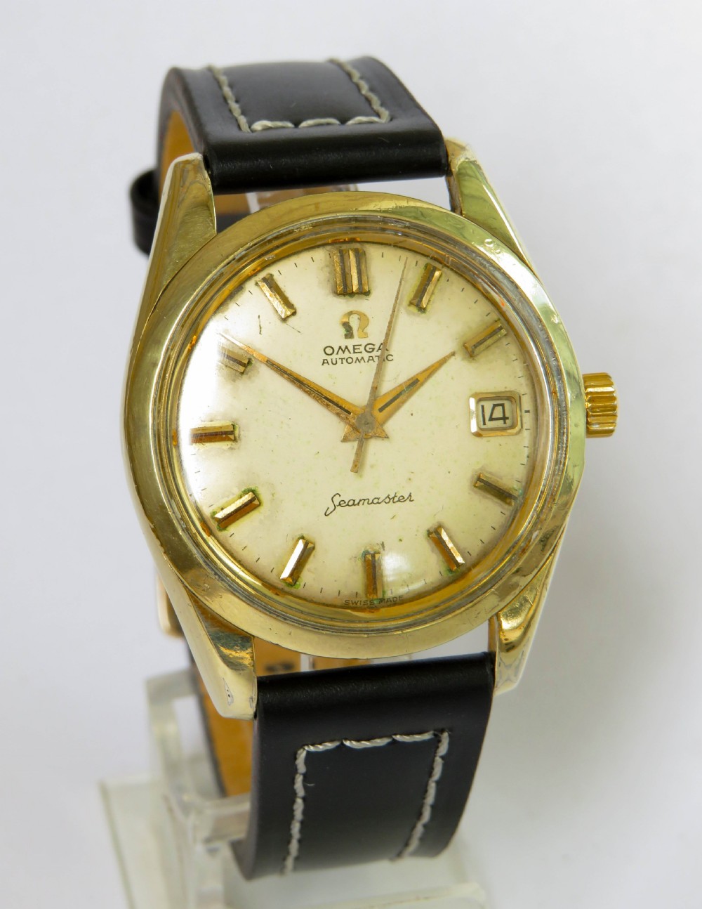 Gents Omega Seamaster wrist watch, 1961 View II