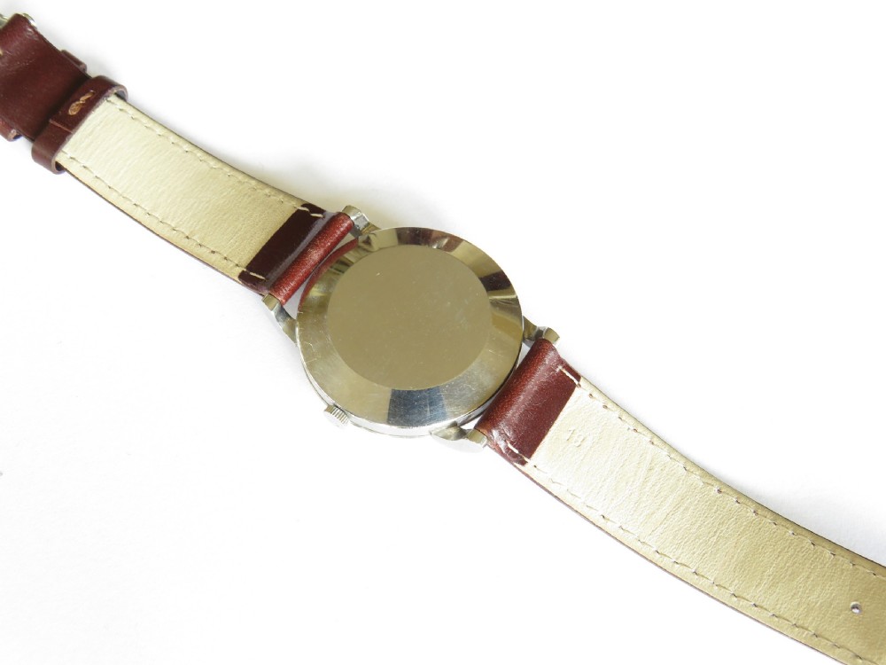 Gents bumper automatic Omega wrist watch, 1949 View IV