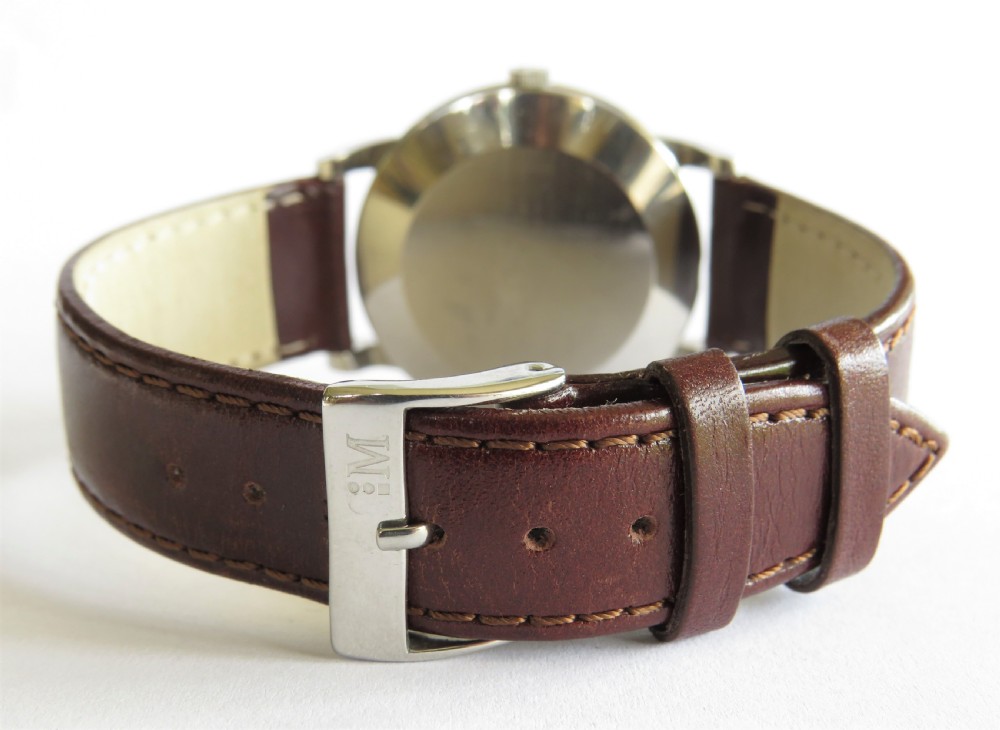 Gents bumper automatic Omega wrist watch, 1949 View V