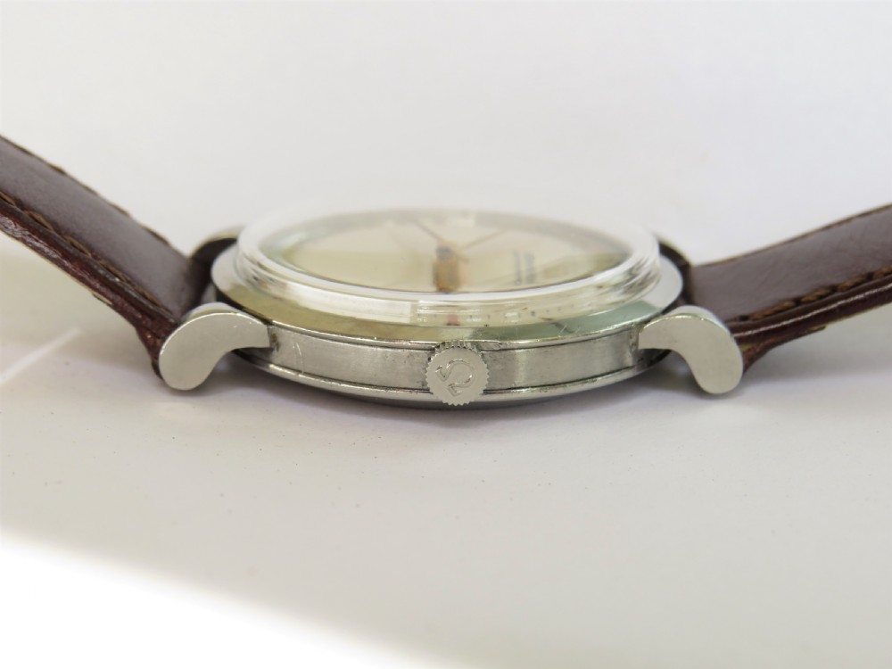 Gents bumper automatic Omega wrist watch, 1949 View VI