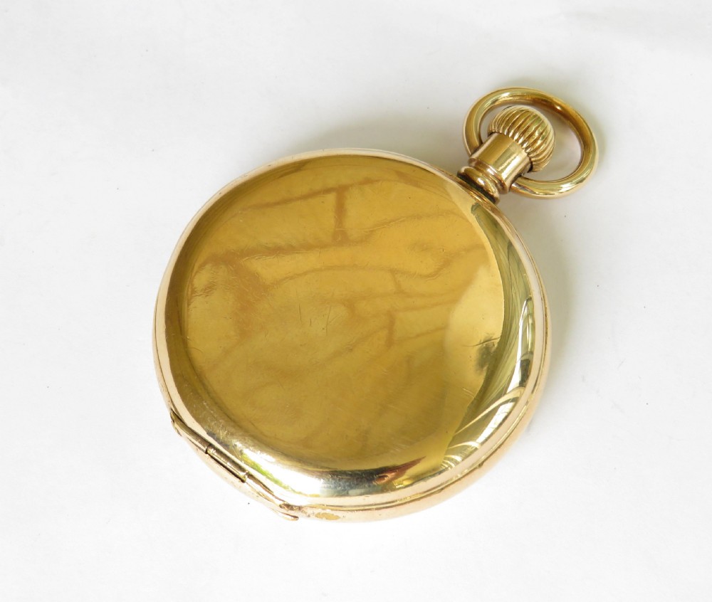 Antique Waltham full hunter pocket watch, 1925 View IV