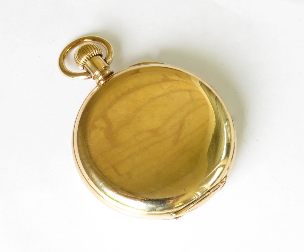 Antique Waltham full hunter pocket watch, 1925 View V