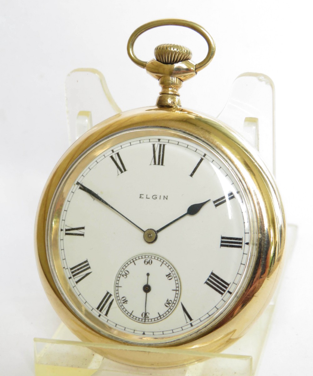 Antique Elgin pocket watch, 1912