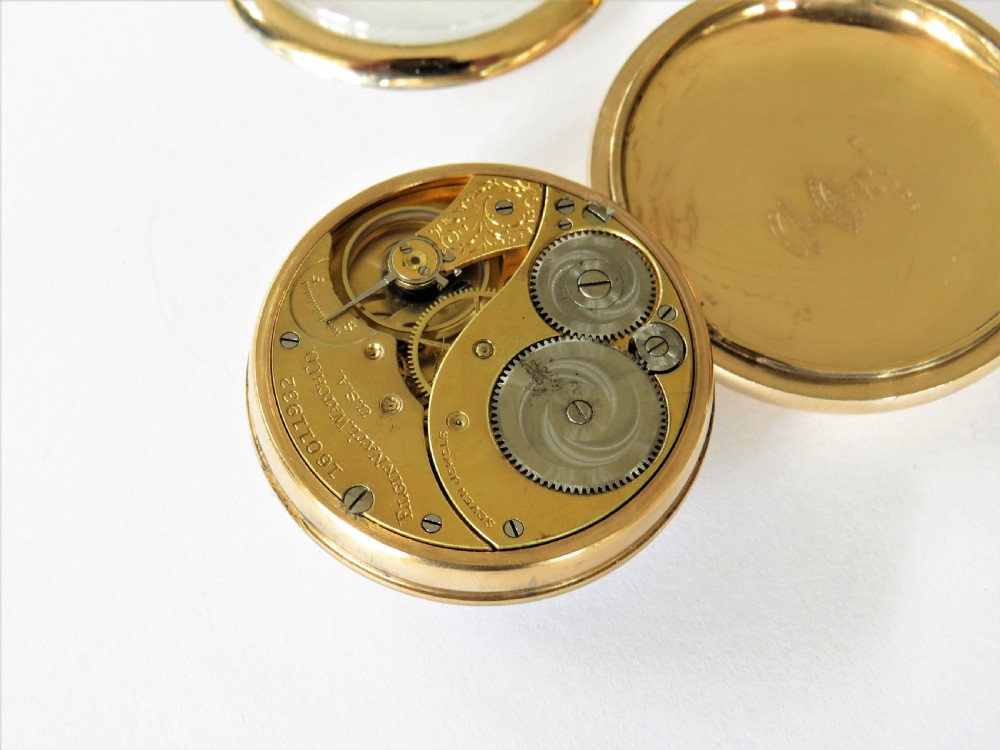 Antique Elgin pocket watch, 1912 View V