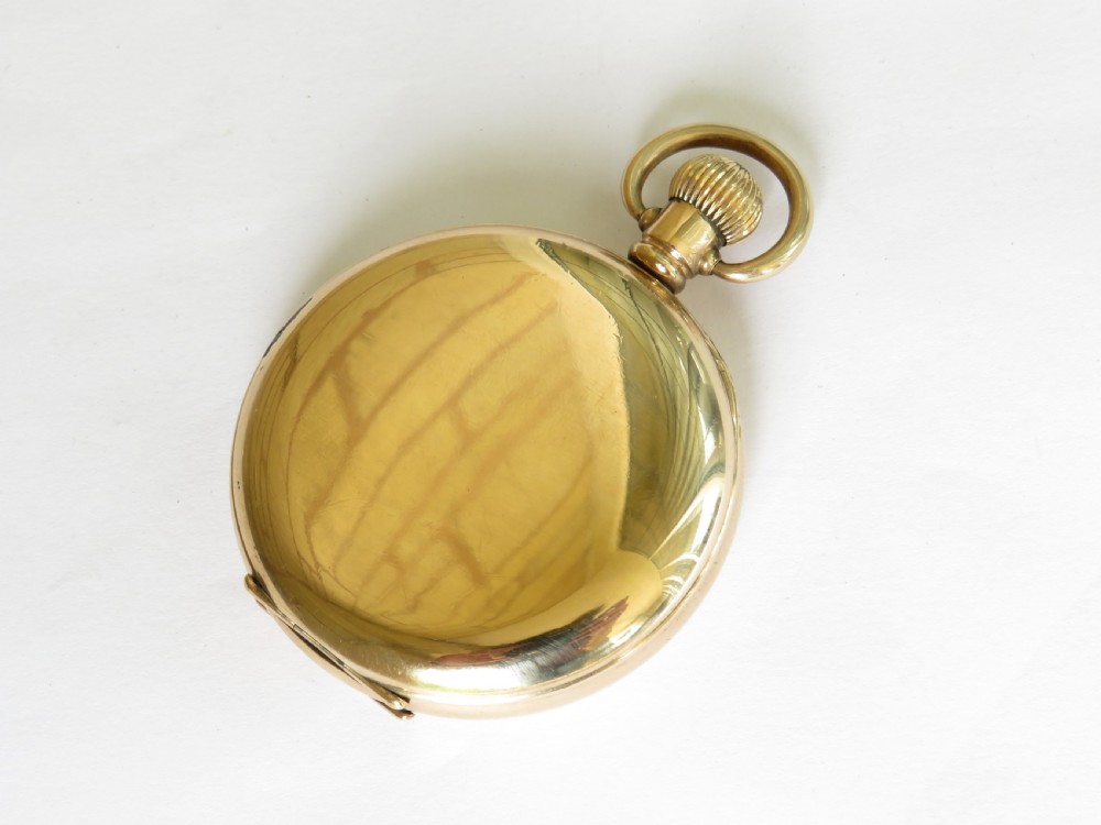 Antique 1917 Waltham Traveler pocket watch View V