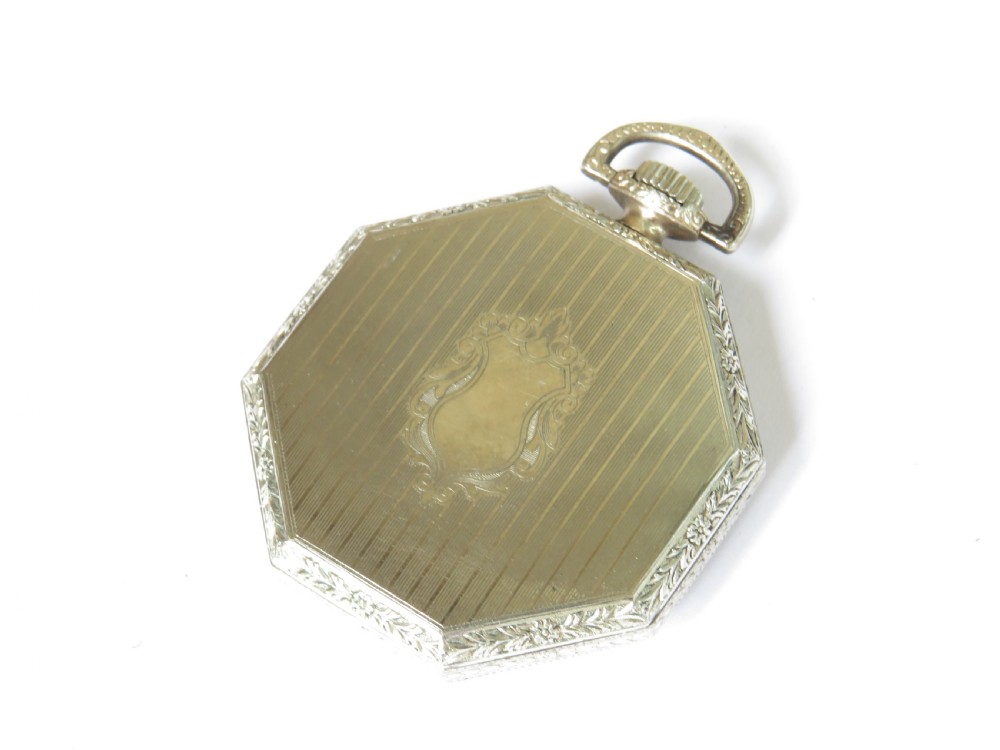 Antique Elgin pocket watch, 1919 View IV