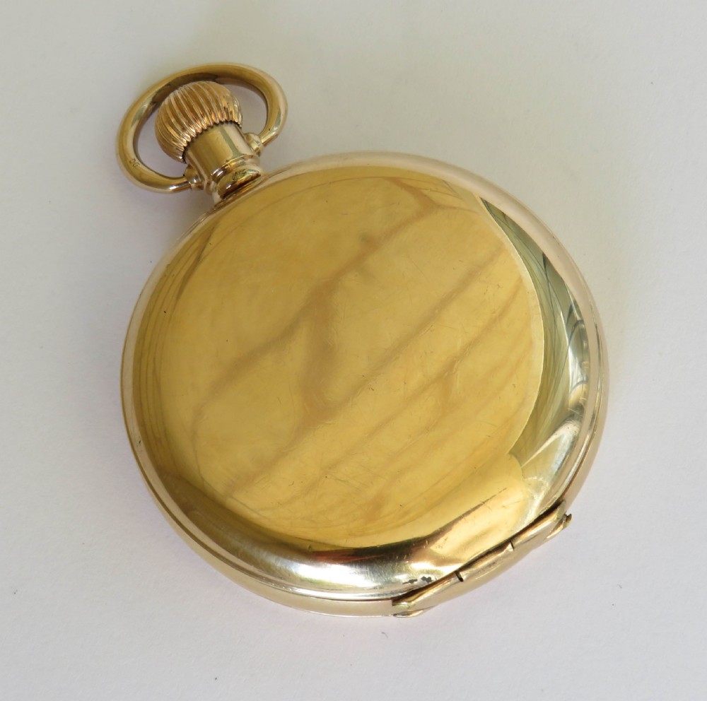 1909 Waltham Traveler full hunter pocket watch View V