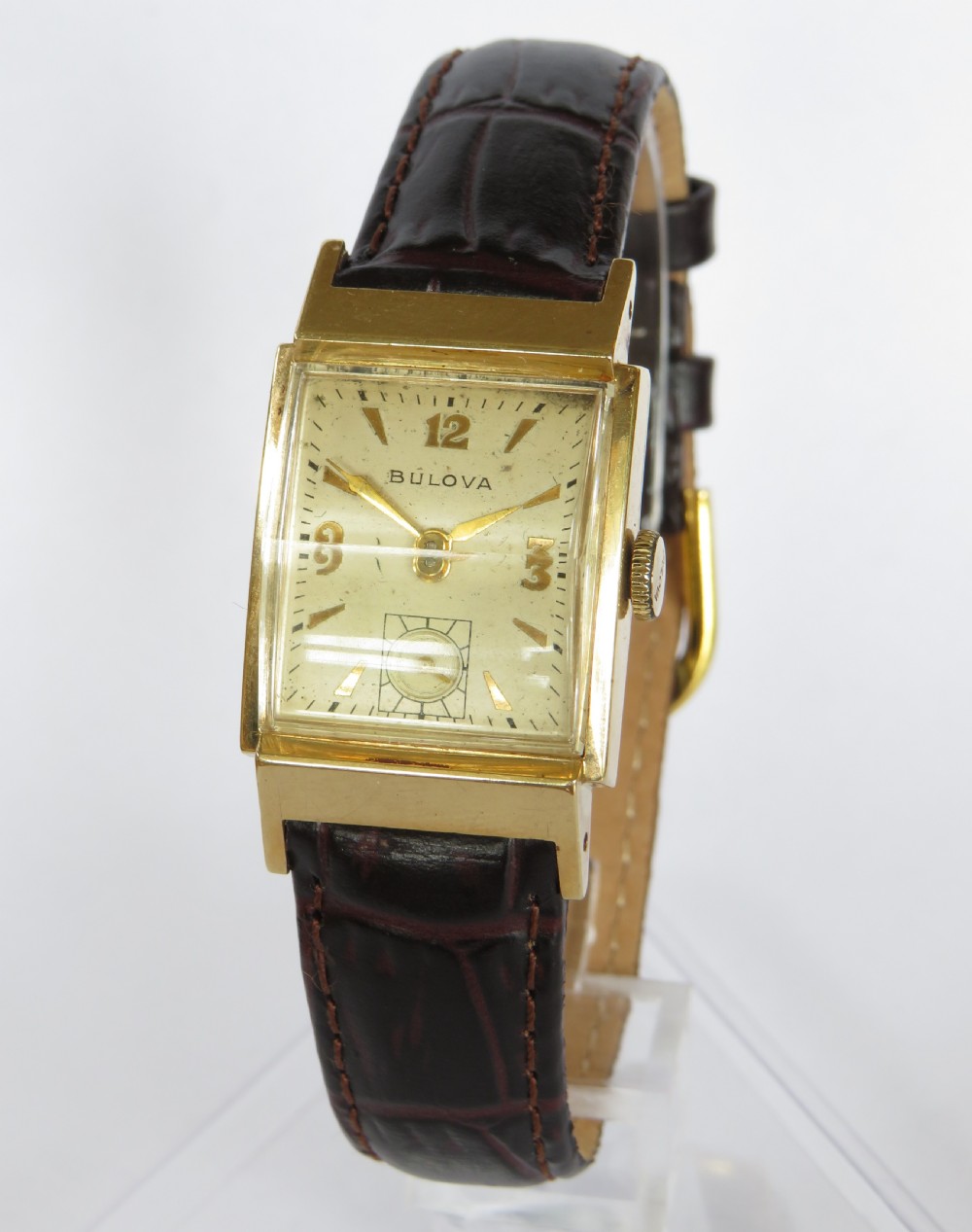 Mid-size Bulova wrist watch, 1948