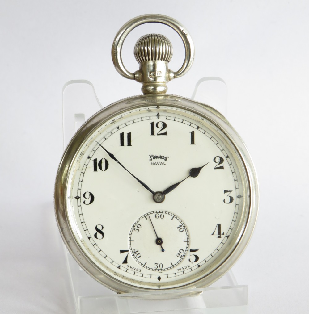 1930s Services Naval pocket watch View II