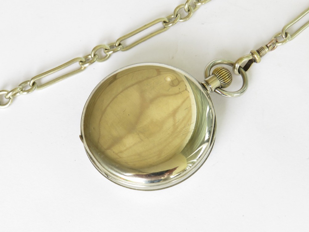 1920s Kays Standard Lever pocket watch & chain View IV