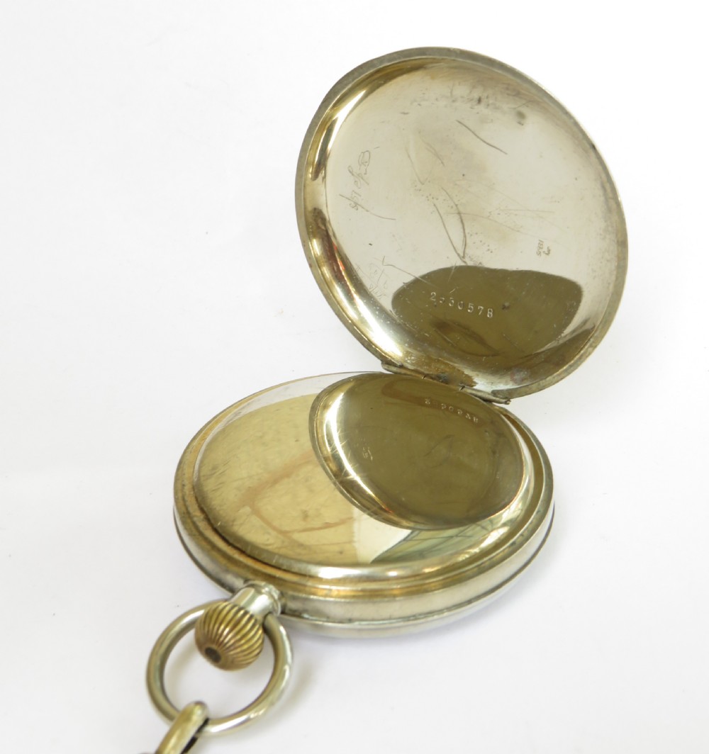 1920s Kays Standard Lever pocket watch & chain View V
