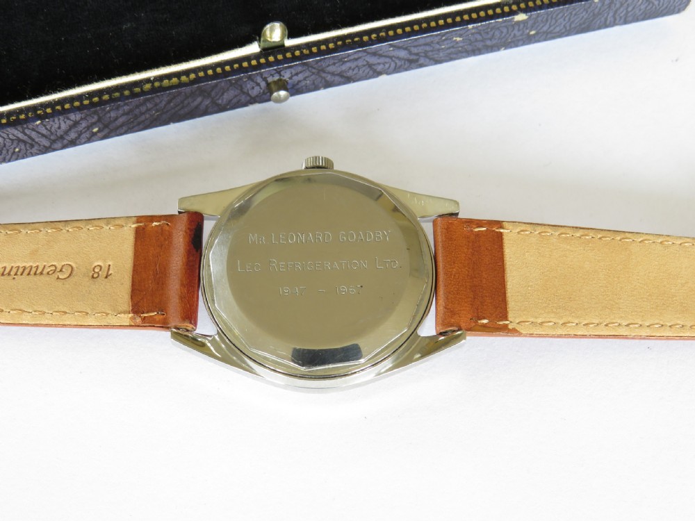 Gents 1960s Garrard wrist watch View III