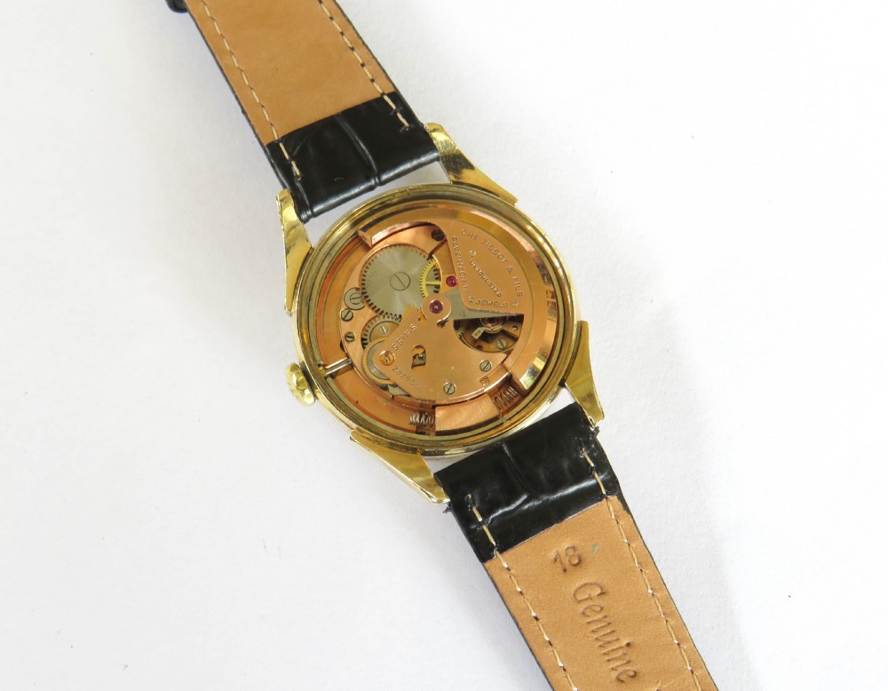 Gents Tissot bumper automatic wrist watch, 1953 View IV