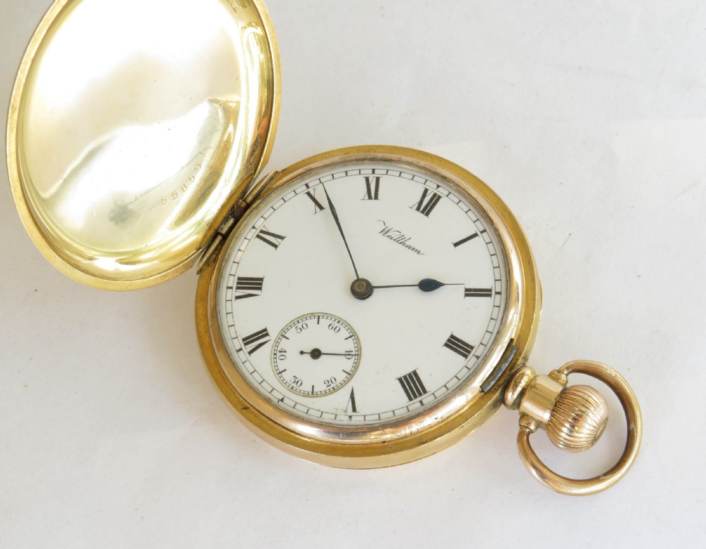 Waltham Riverside full hunter pocket watch, 1908 View II