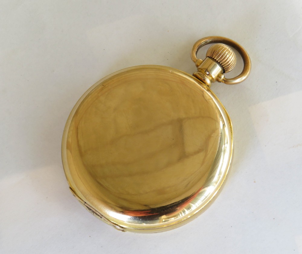 Waltham Riverside full hunter pocket watch, 1908 View V